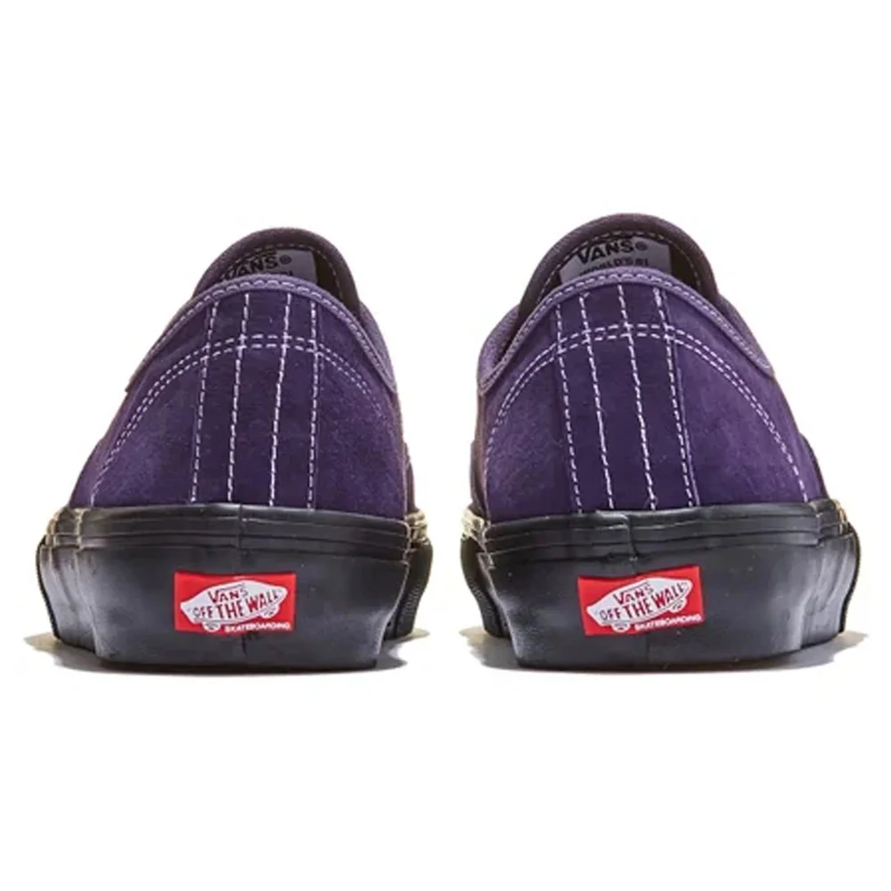 Vans Skate Authentic Pig Suede Dark Purple/Black — West Side